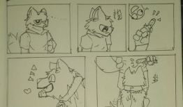 狼兽人漫画,荒野传奇